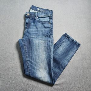 GAP 1969 Women 26R Dark Wash Low Rise Girlfriend Jeans